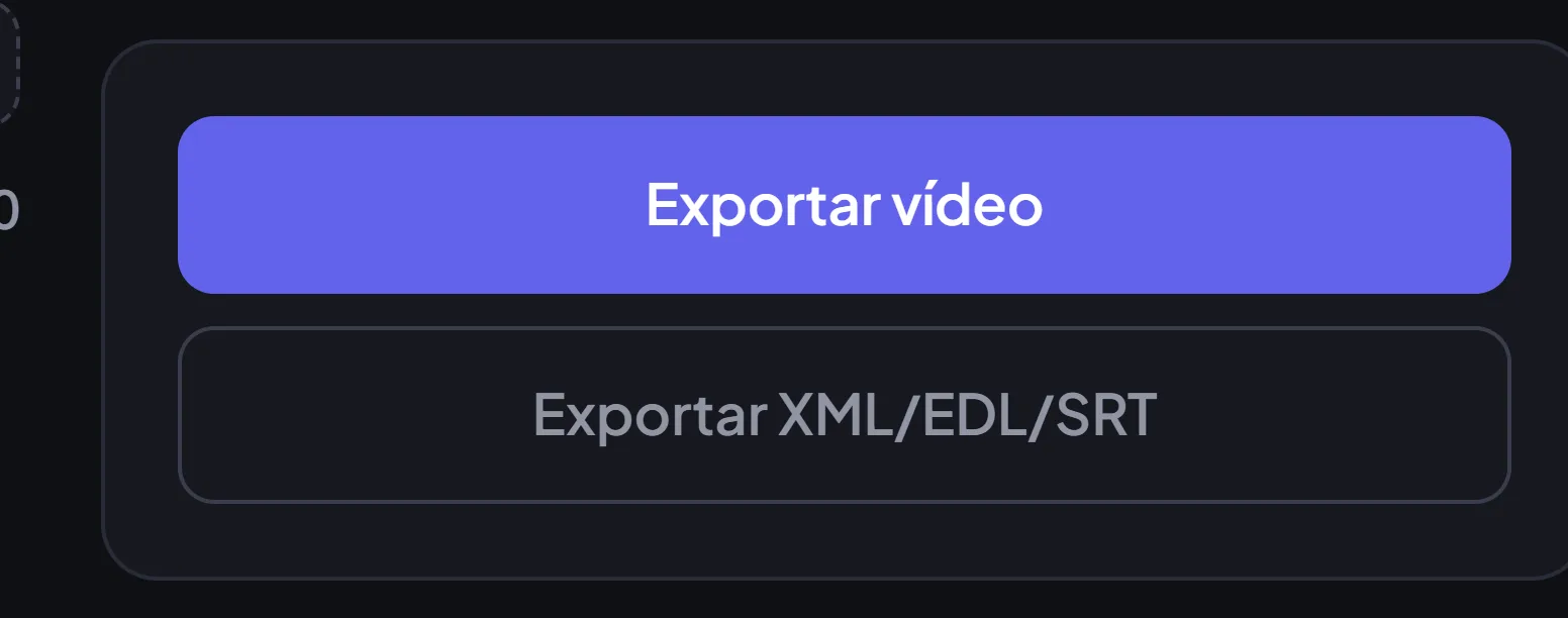 Exportar vídeo